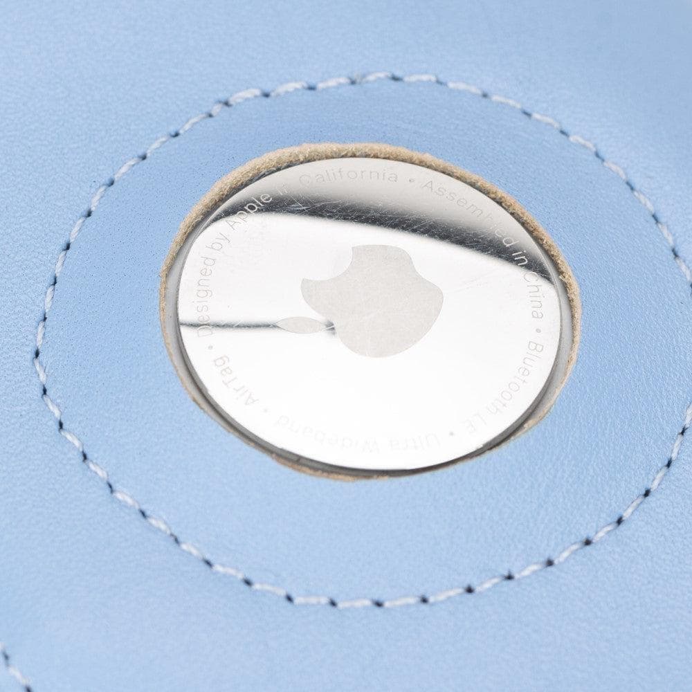 Palertag Zip Mechanical Smart Leather Card Holder With Air Tag Slot