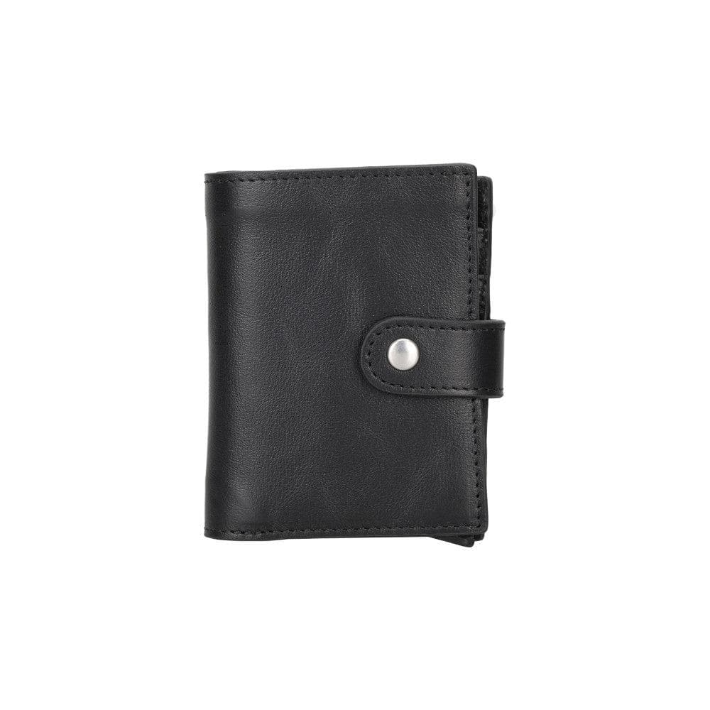 Palertag Zip Mechanical Smart Leather Card Holder With Air Tag Slot
