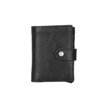 Palertag Zip Mechanical Smart Leather Card Holder With Air Tag Slot