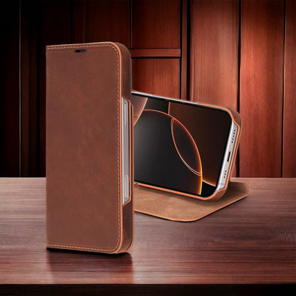 Sonat Leather iPhone 16 Pro Folio Case