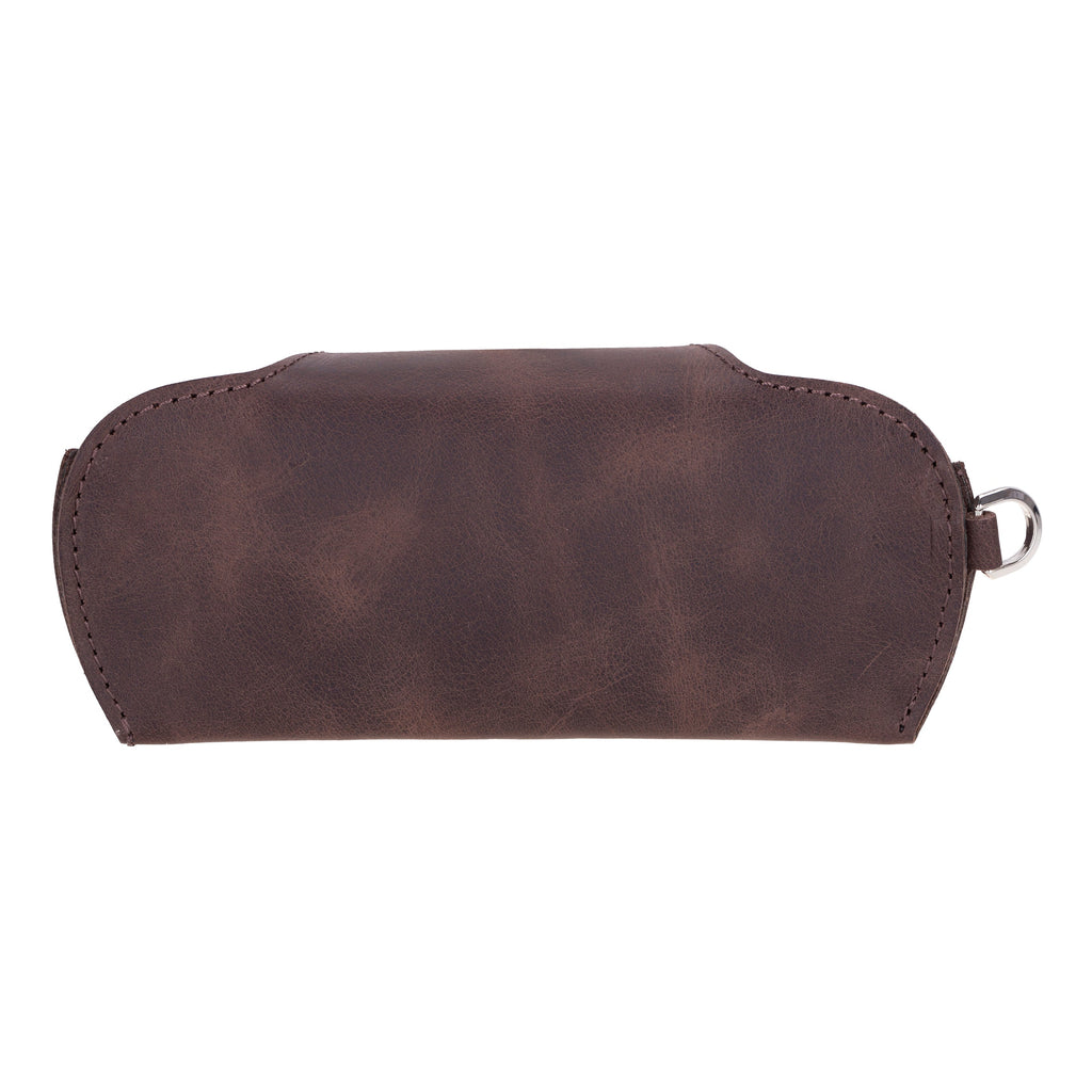 Riviera Leather Glasses Case with Strap