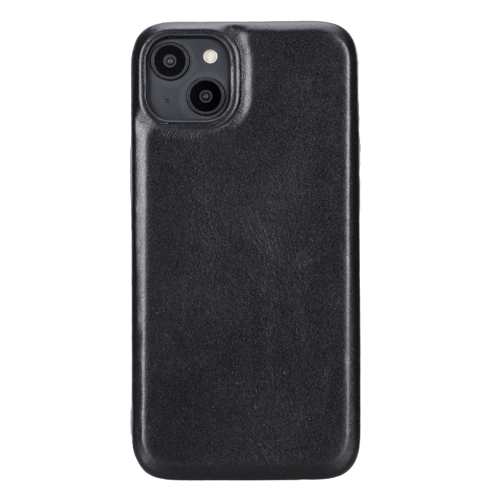 Rock Cover iPhone 15 Leather Slim Case