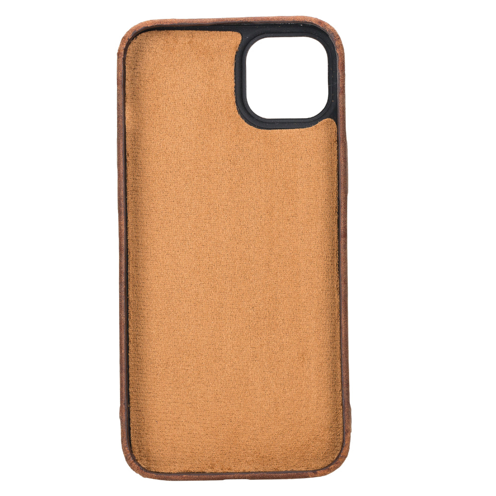 Rock Cover iPhone 15 Plus Leather Slim Case