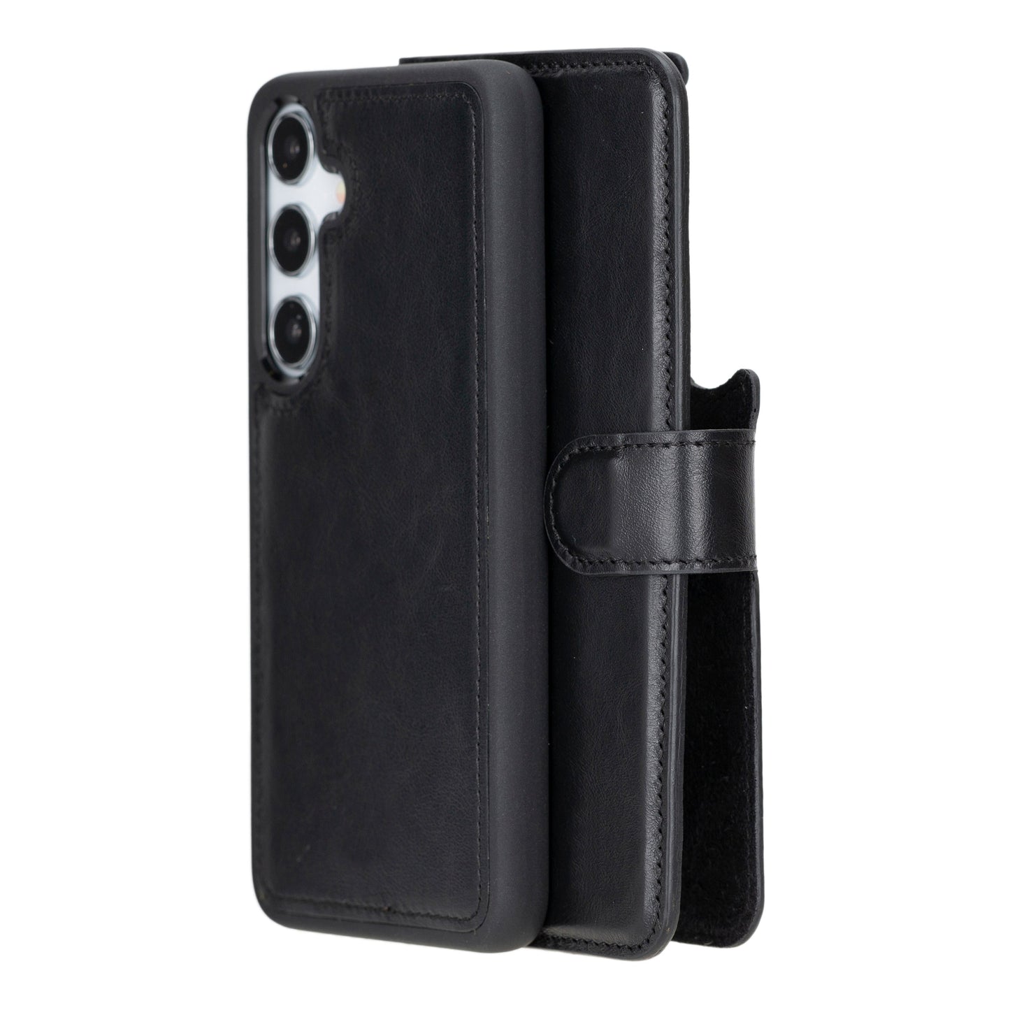 Samsung Galaxy S24 Leather Detachable Wallet Case