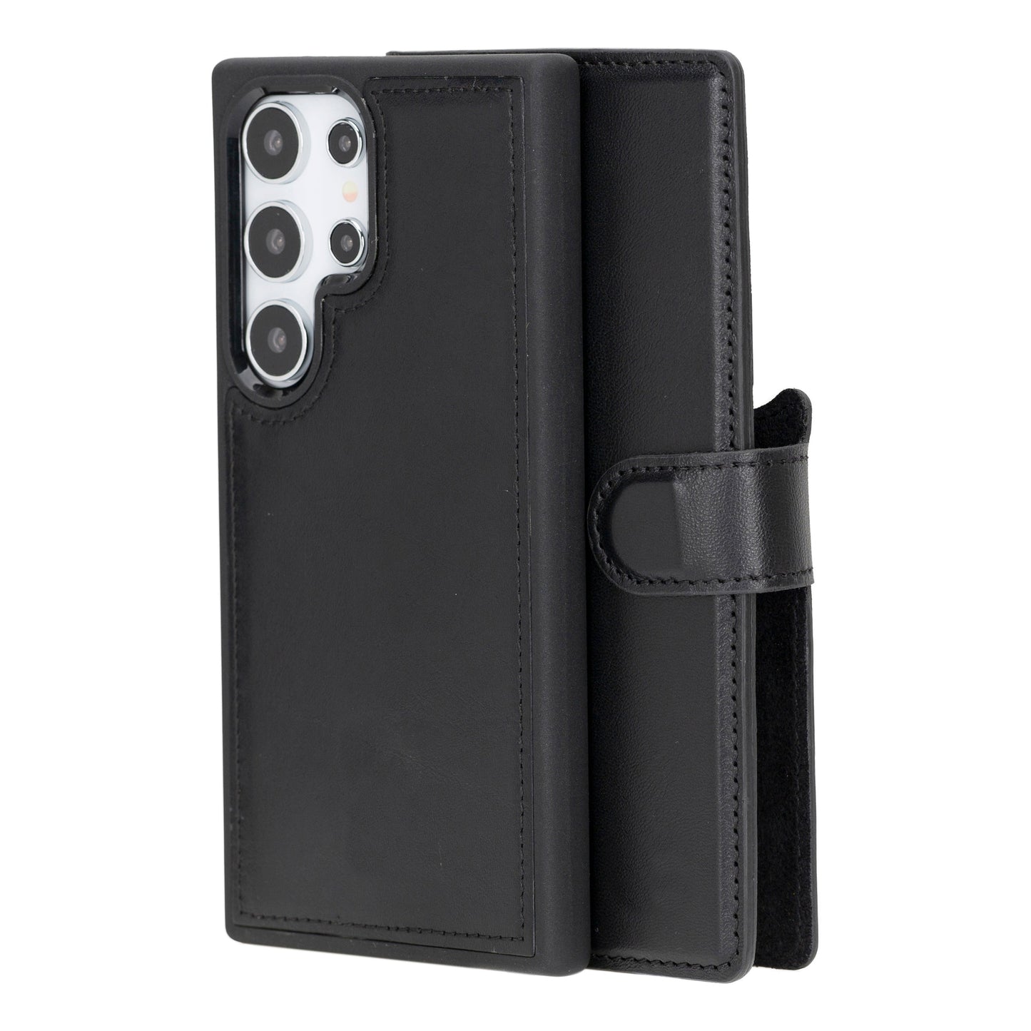 Samsung Galaxy S24 Leather Detachable Wallet Case