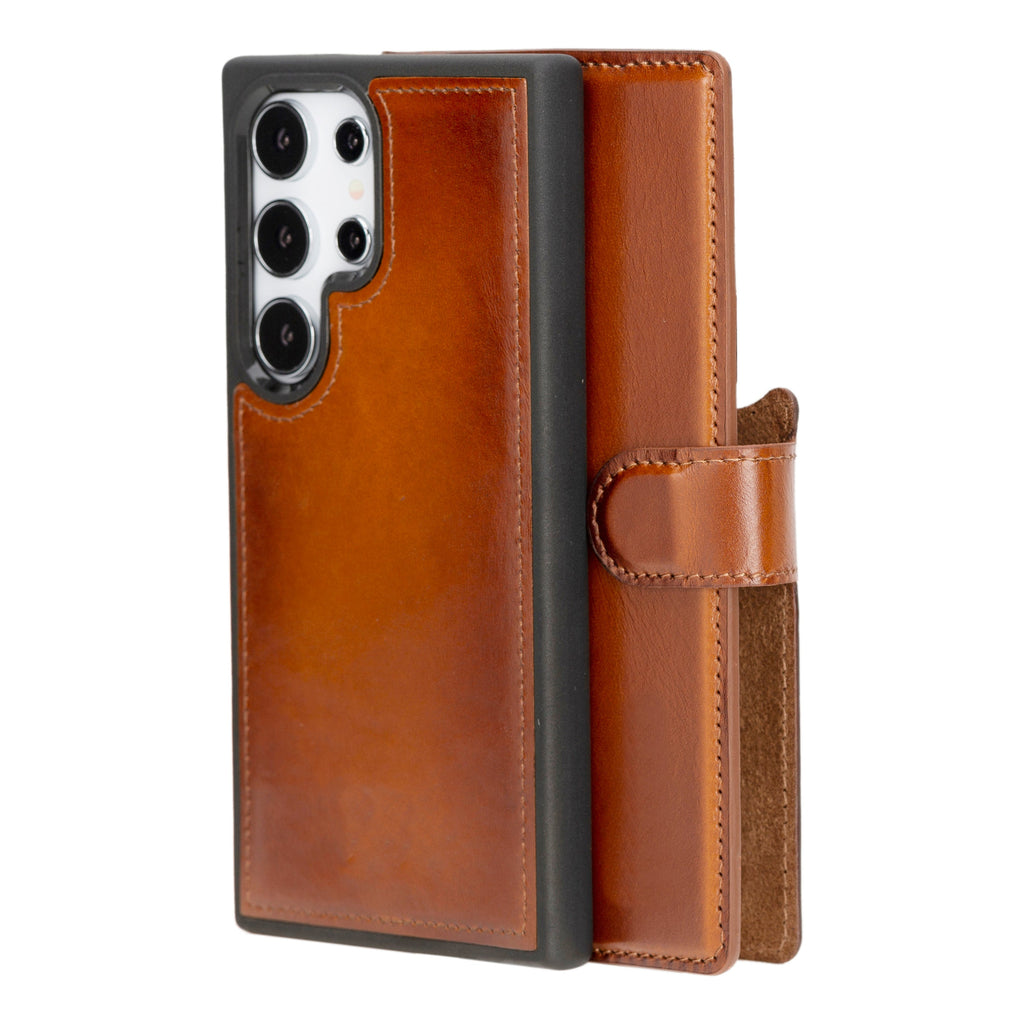 Samsung Galaxy S24 Plus Leather Detachable Wallet Case