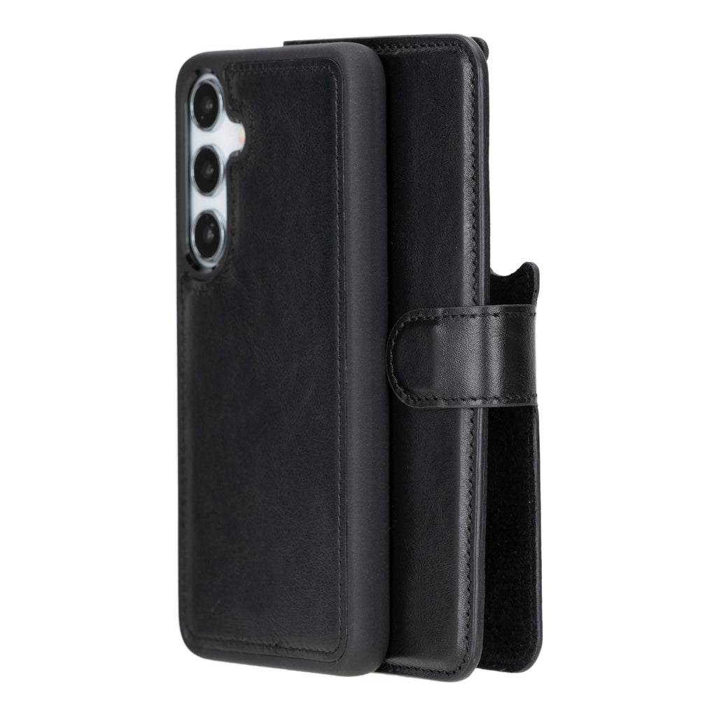Samsung Galaxy S24 Ultra Leather Detachable Wallet Case