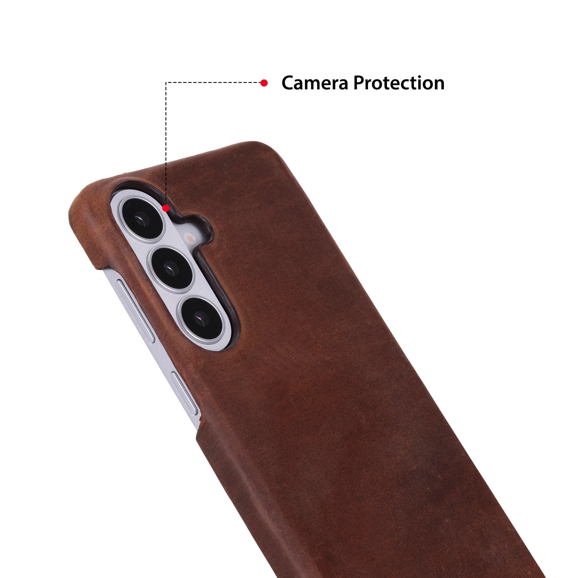 Samsung Galaxy S26 Genuine Leather Case - Ultra-Slim Magnetic
