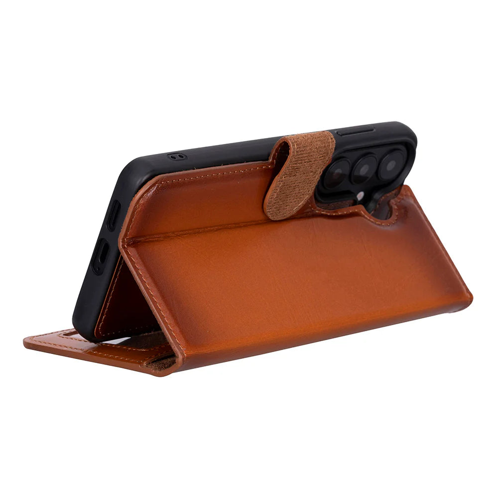 Samsung Galaxy S26 Plus Detachable Leather Wallet Case