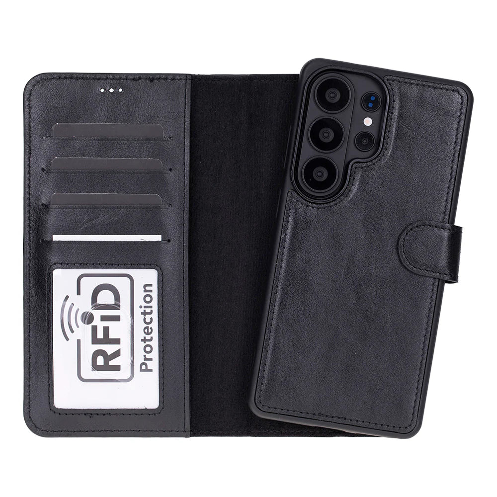 Samsung Galaxy S26 Ultra Detachable Leather Wallet Case