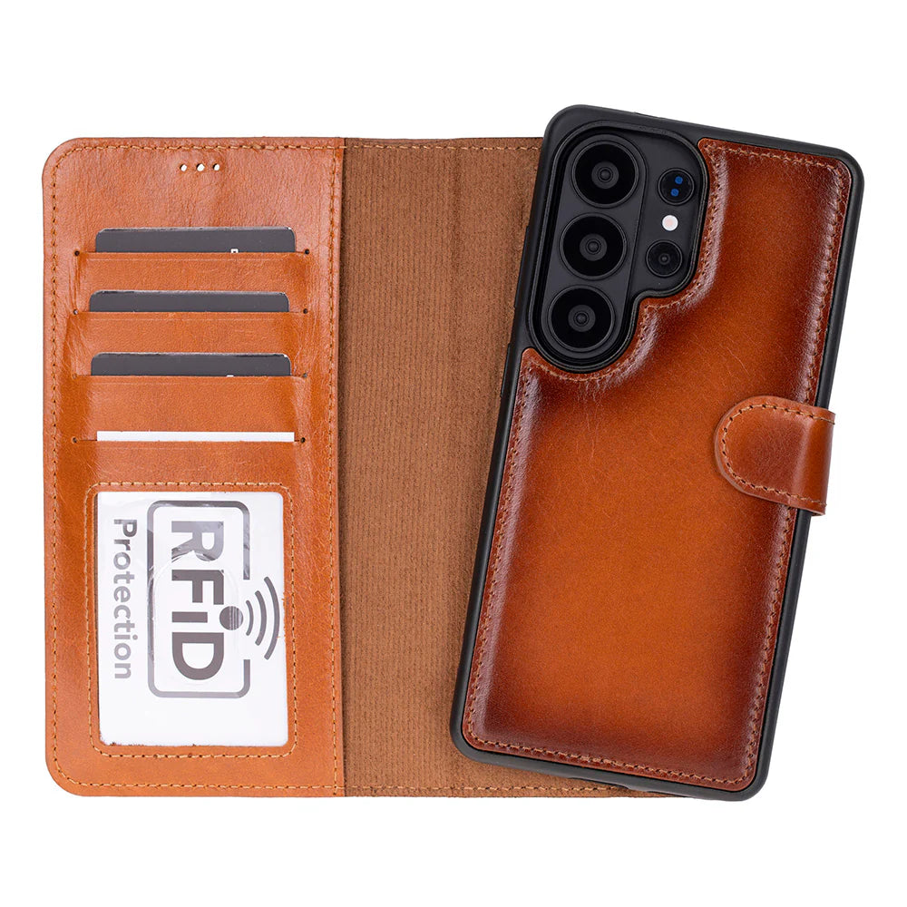 Samsung Galaxy S26 Ultra Detachable Leather Wallet Case