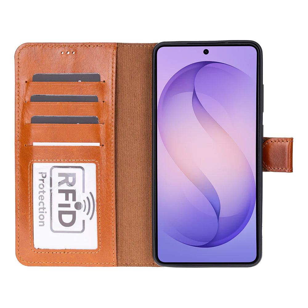 Samsung Galaxy S26 Ultra Detachable Leather Wallet Case