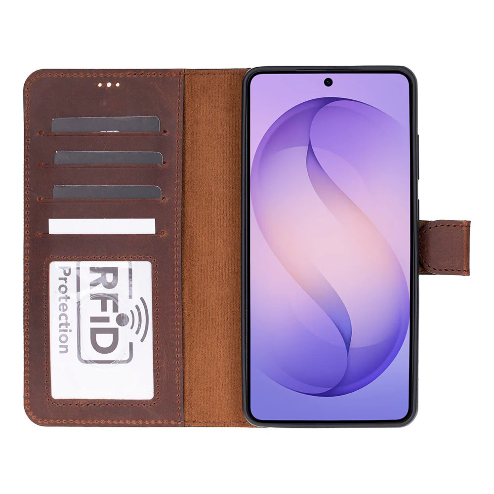 Samsung Galaxy S26 Ultra Detachable Leather Wallet Case