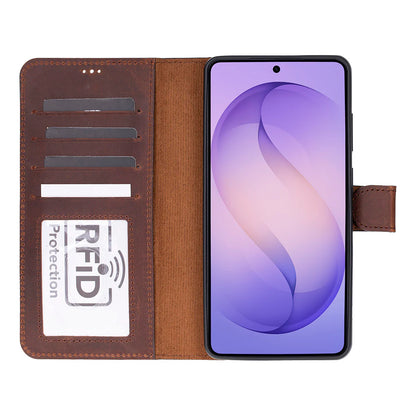 Samsung Galaxy S26 Ultra Detachable Leather Wallet Case