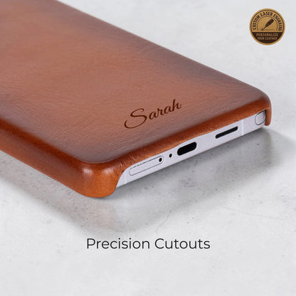 Samsung Galaxy S26 Ultra Genuine Leather Case - Ultra-Slim Magnetic