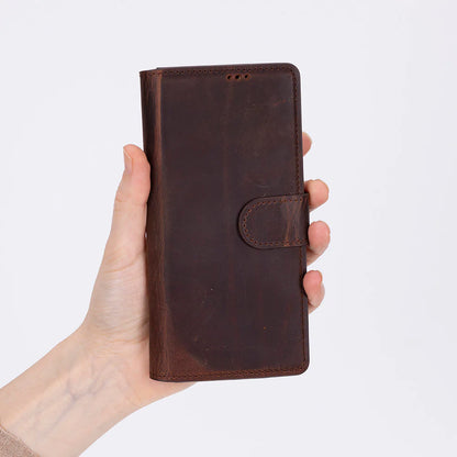 Samsung Galaxy Z Fold 7 Detachable Leather Wallet Case