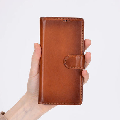 Samsung Galaxy Z Fold 7 Detachable Leather Wallet Case
