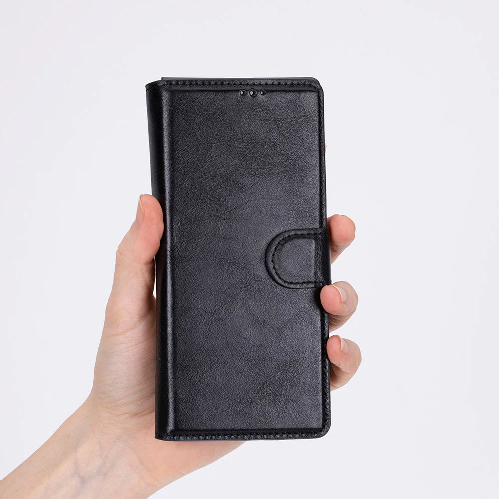 Samsung Galaxy Z Fold 7 Detachable Leather Wallet Case