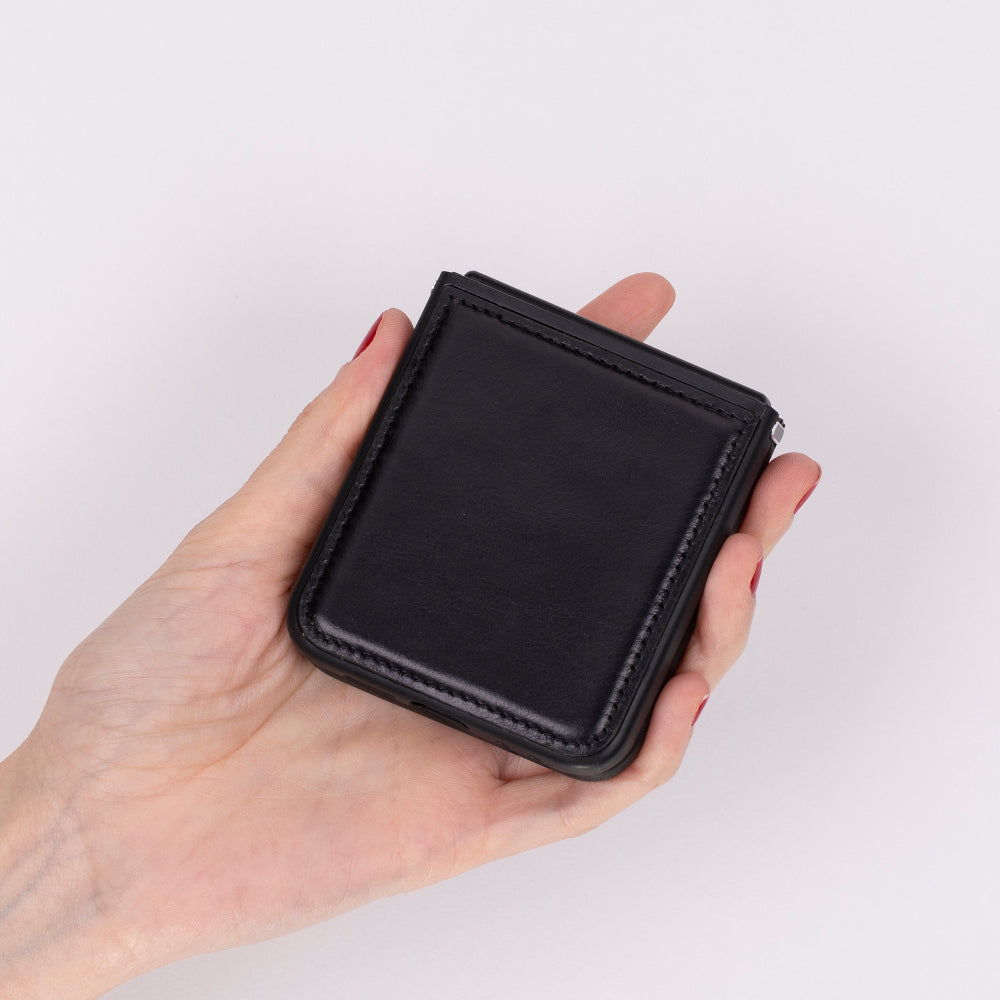 Samsung Z Flip 6 Leather Case