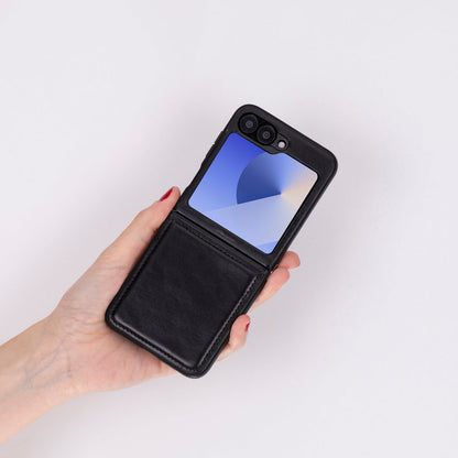 Samsung Z Flip 6 Leather Case