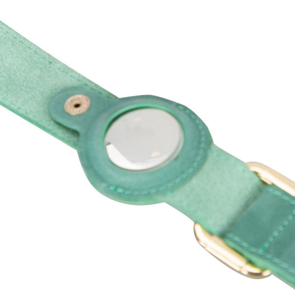 Scooby Leather Dog Collar With Air Tag Slot