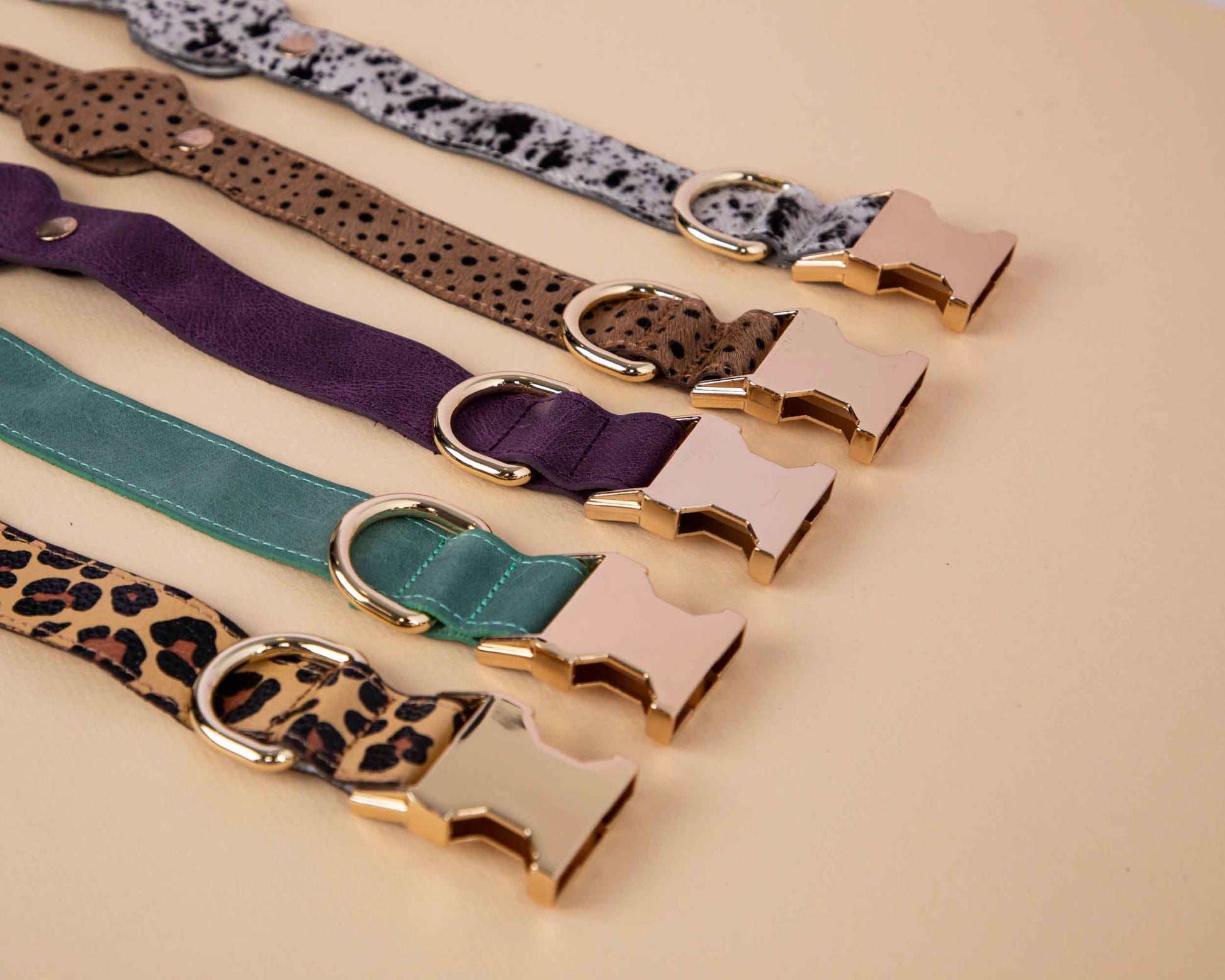Scooby Leather Dog Collar With Air Tag Slot