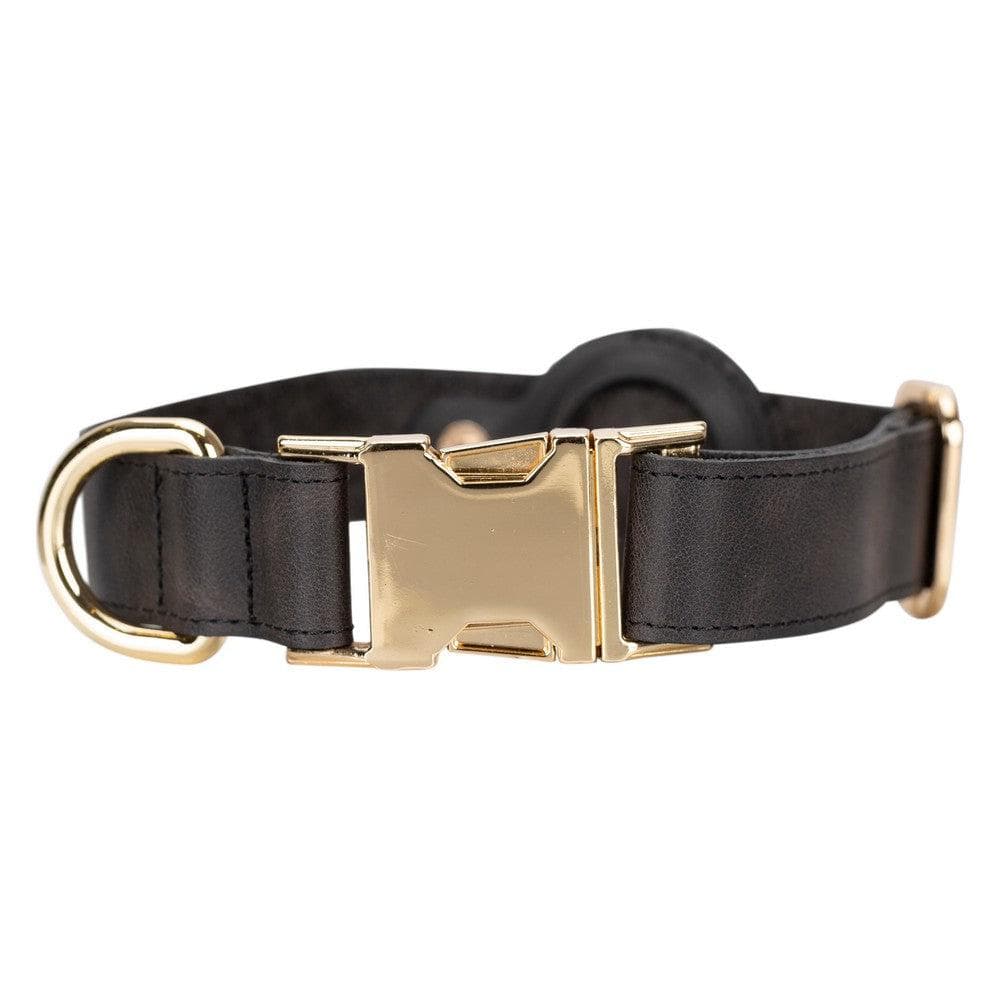 Scooby Leather Dog Collar With Air Tag Slot