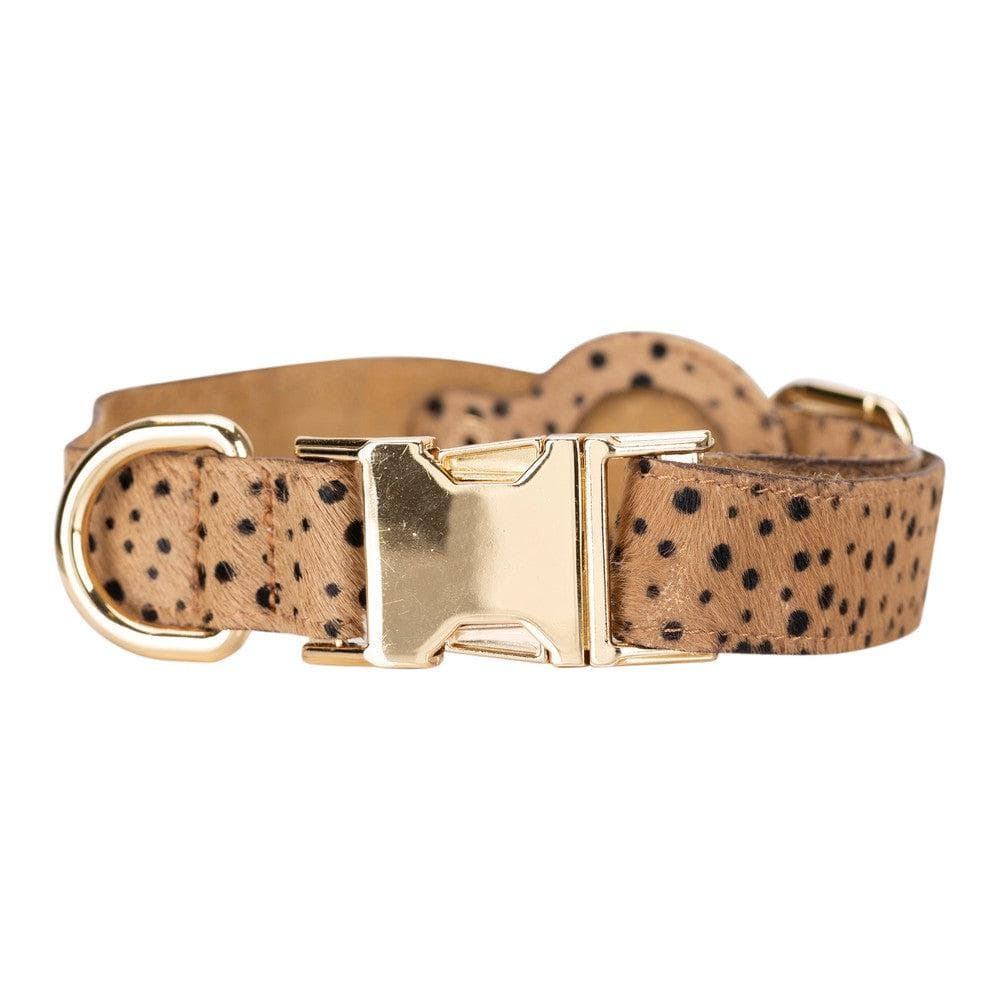 Scooby Leather Dog Collar With Air Tag Slot