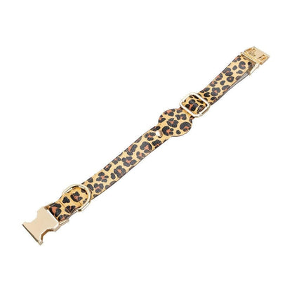 Scooby Leather Dog Collar With Air Tag Slot