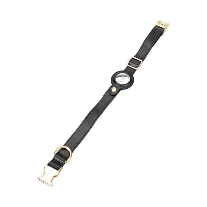 Scooby Leather Dog Collar With Air Tag Slot