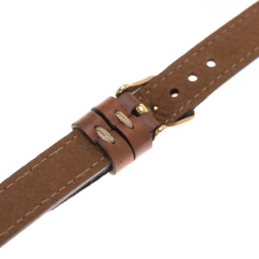 Leather Apple Watch Bands - Ferro Seamy Style 