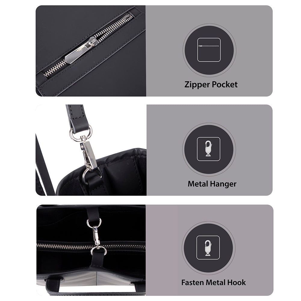 Seraya Genuine Leather Tote Bag