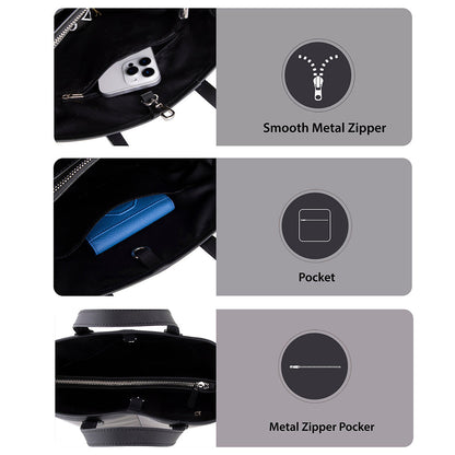 Seraya Genuine Leather Tote Bag