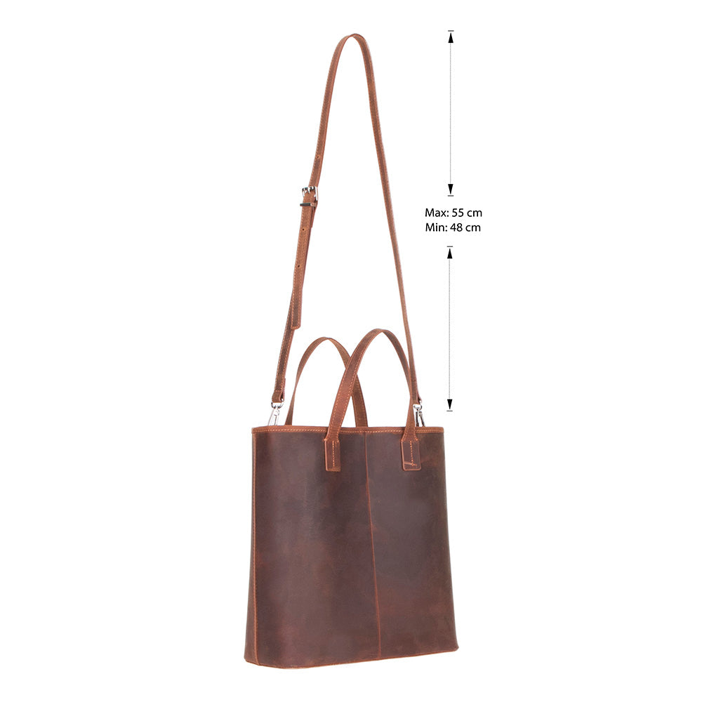 Seraya Genuine Leather Tote Bag