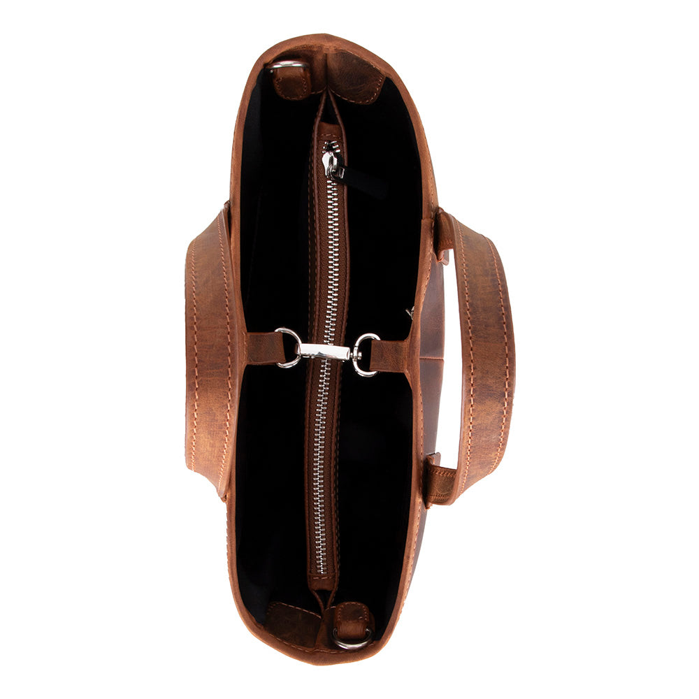 Seraya Genuine Leather Tote Bag