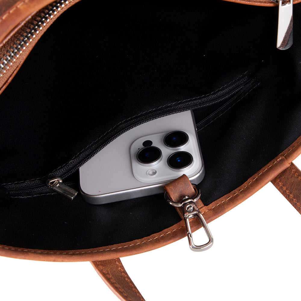 Seraya Genuine Leather Tote Bag