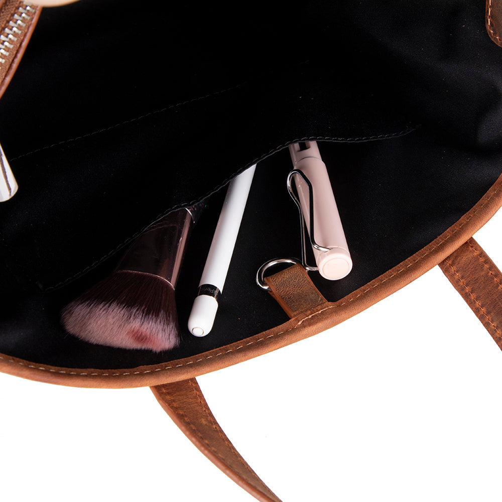 Seraya Genuine Leather Tote Bag