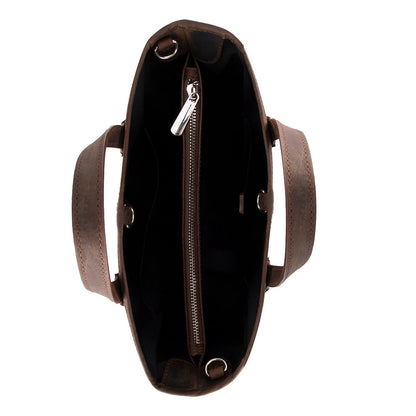 Seraya Genuine Leather Tote Bag