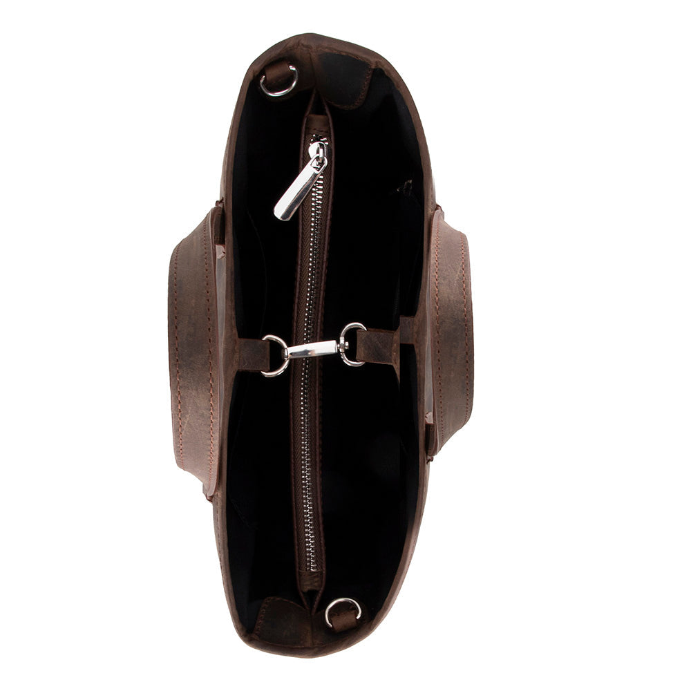 Seraya Genuine Leather Tote Bag