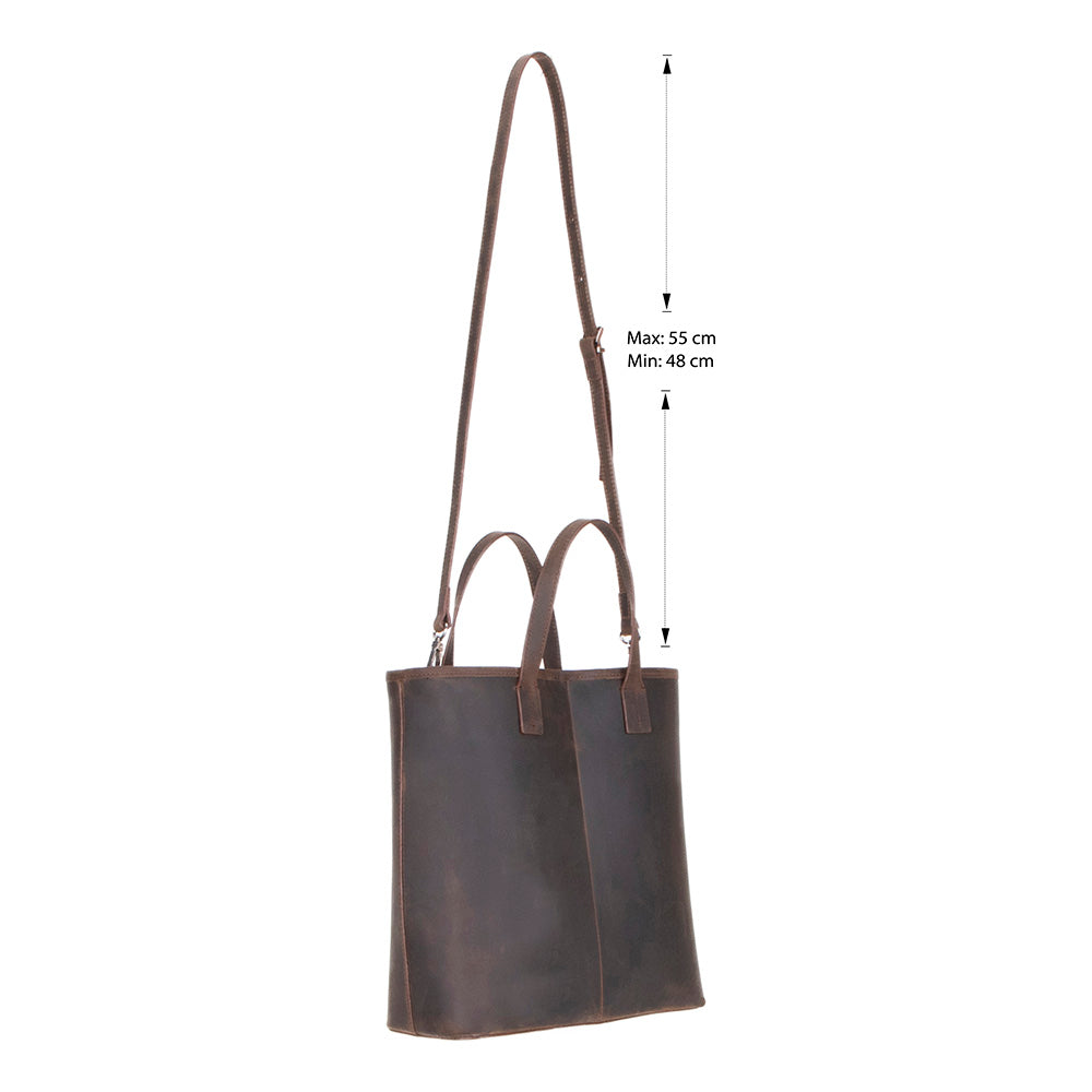 Seraya Genuine Leather Tote Bag
