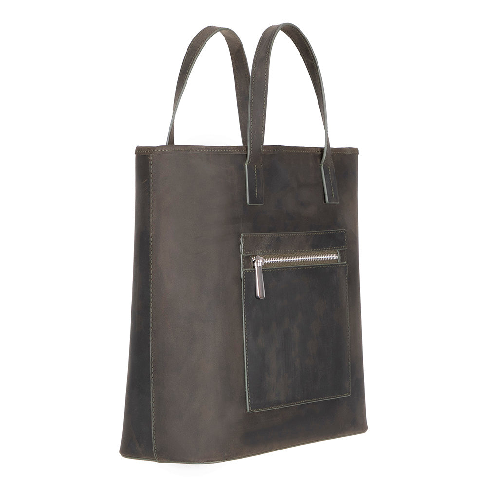 Seraya Genuine Leather Tote Bag