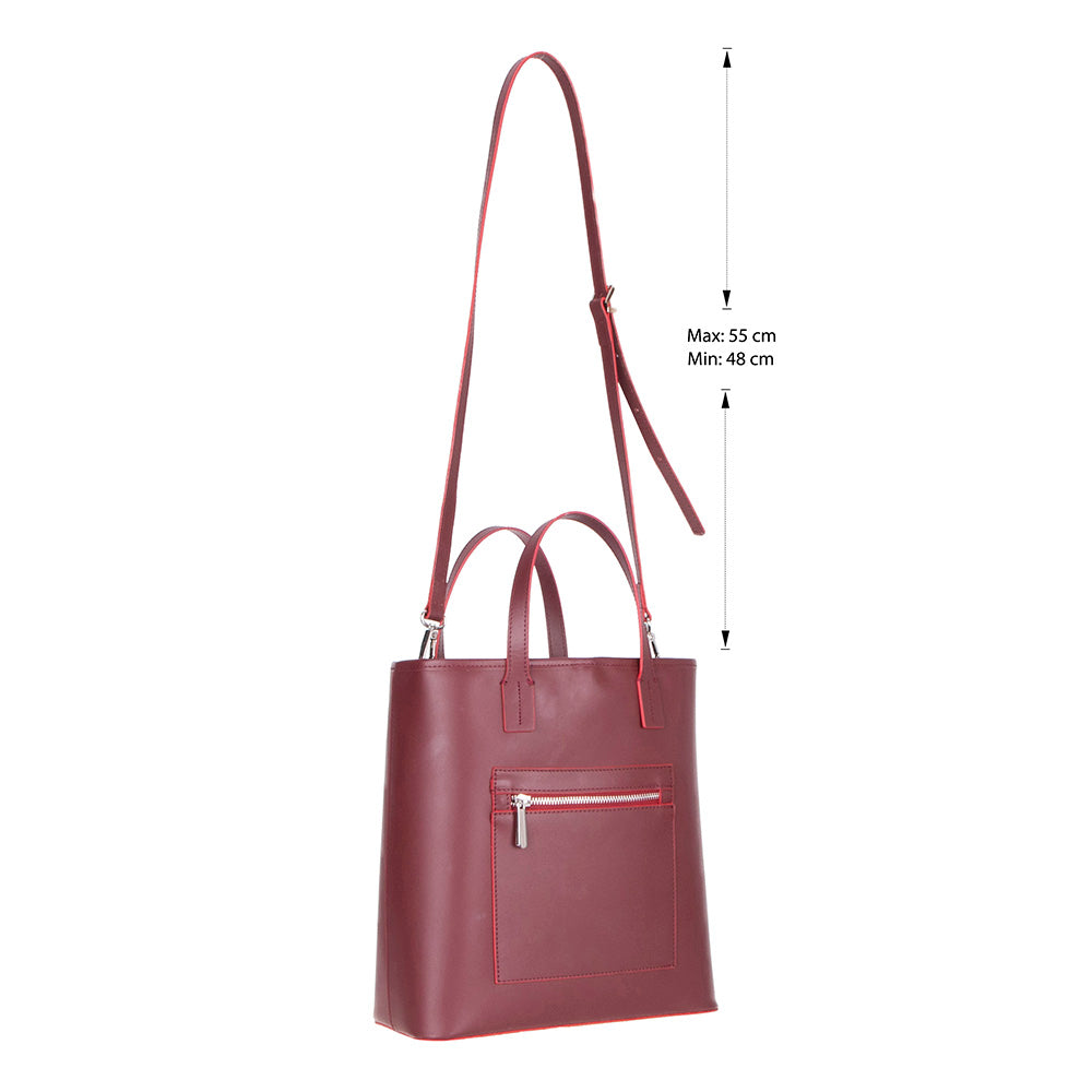 Seraya Genuine Leather Tote Bag
