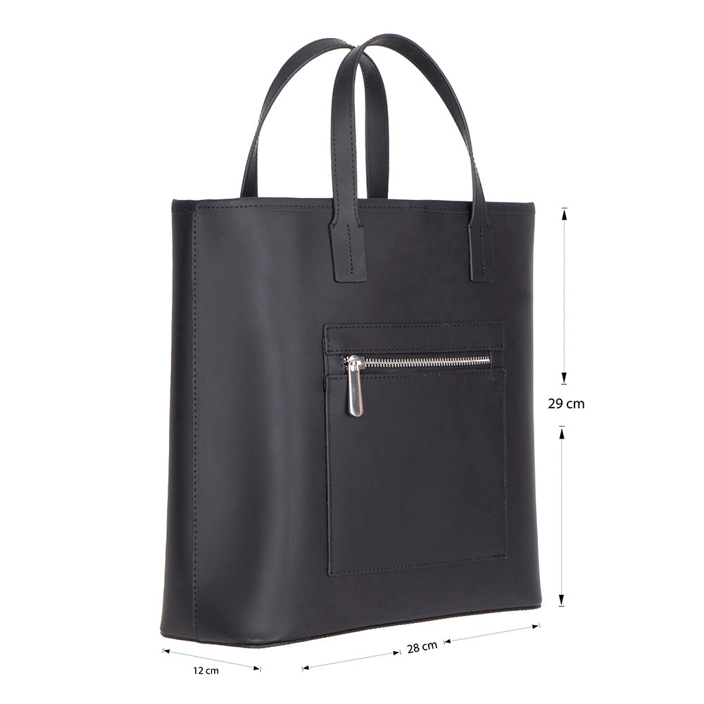 Seraya Genuine Leather Tote Bag