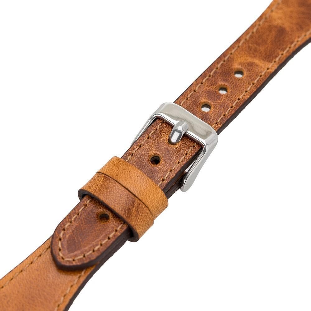 Leather Apple Watch Bands - Clasic Slim Style 