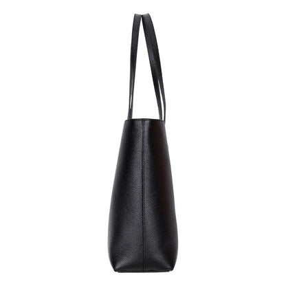 Solea Large Leather Shoulder Bag with Suede Lining