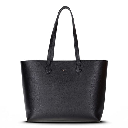 Solea Large Leather Shoulder Bag with Suede Lining