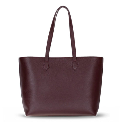 Solea Large Leather Shoulder Bag with Suede Lining
