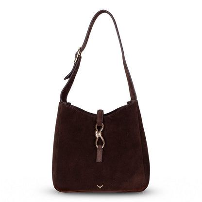Pebbled Leather Women's Shoulder Bag