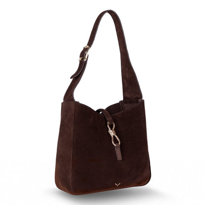 Pebbled Leather Women's Shoulder Bag