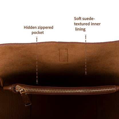 Pebbled Leather Women's Shoulder Bag